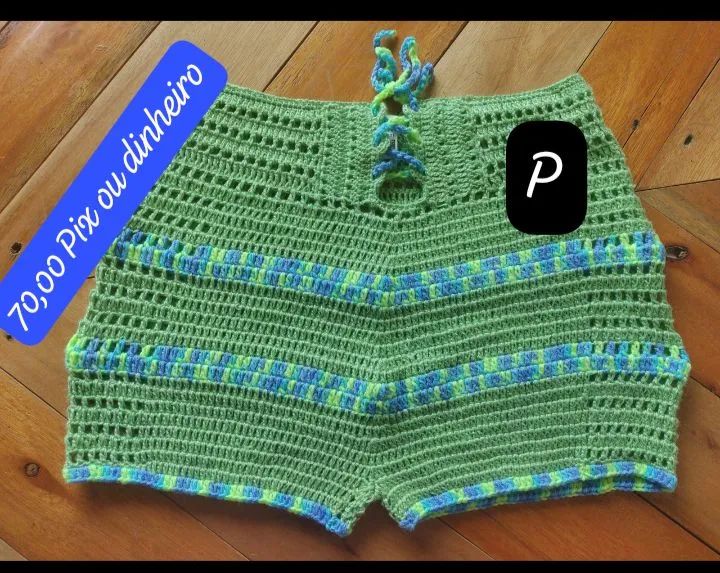 Shorts Crochê  - Foto 2