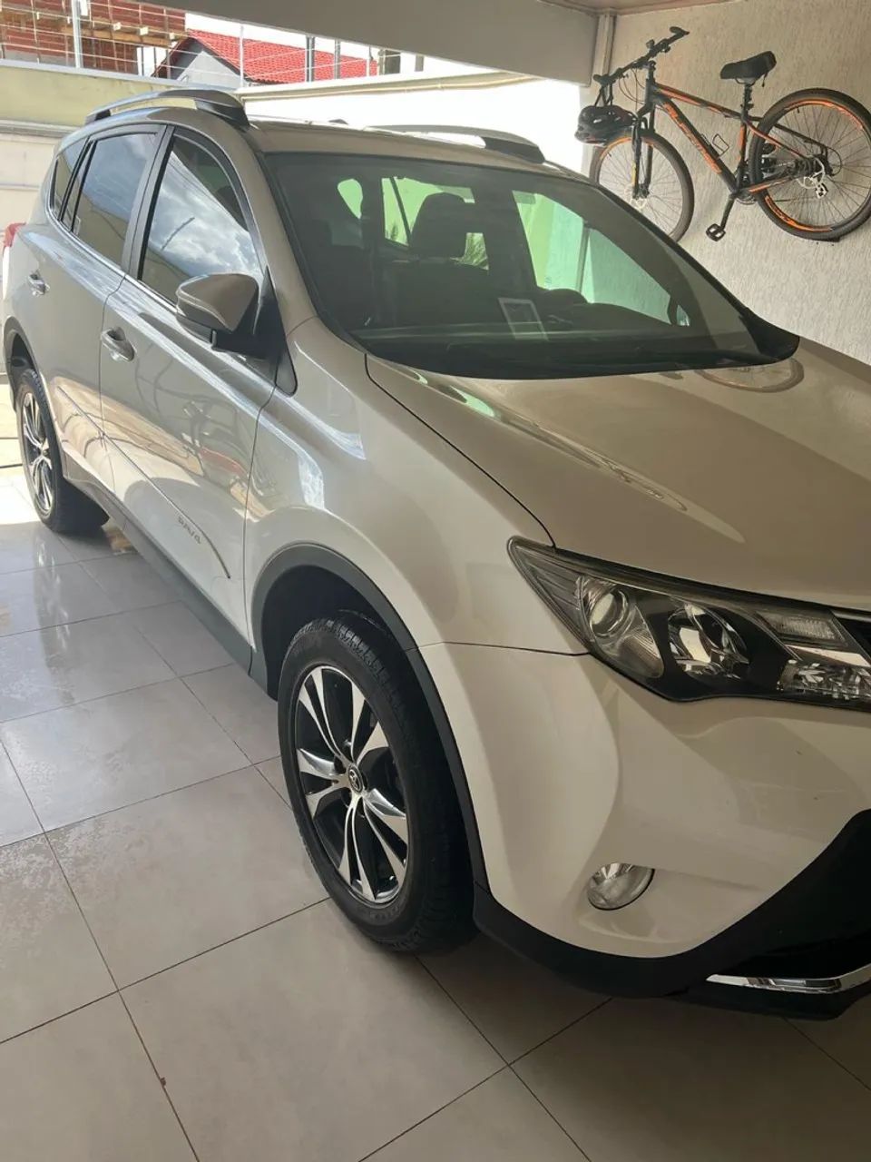 RAV-4  2015 branco pérola 4x4 - Foto 4