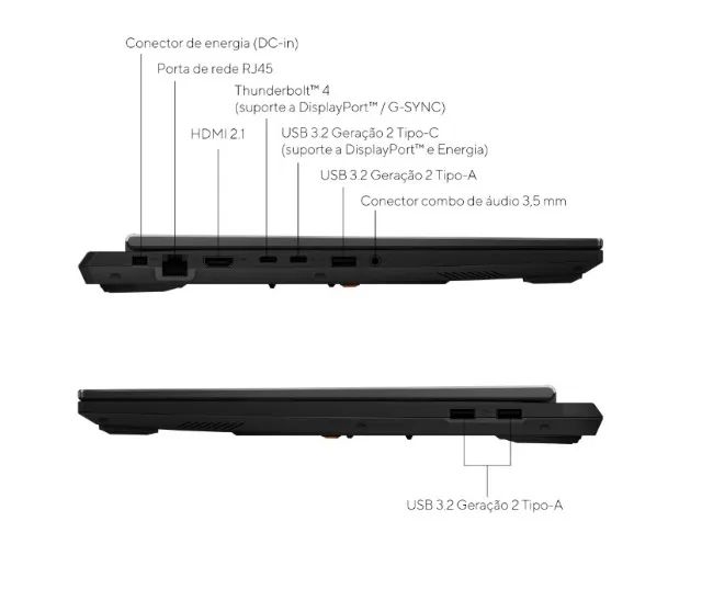 Notebook ASUS TUF Gaming F16, Intel Core i7 14a geração, NVIDIA RTX 5050 8GB | Lacrado - Foto 5