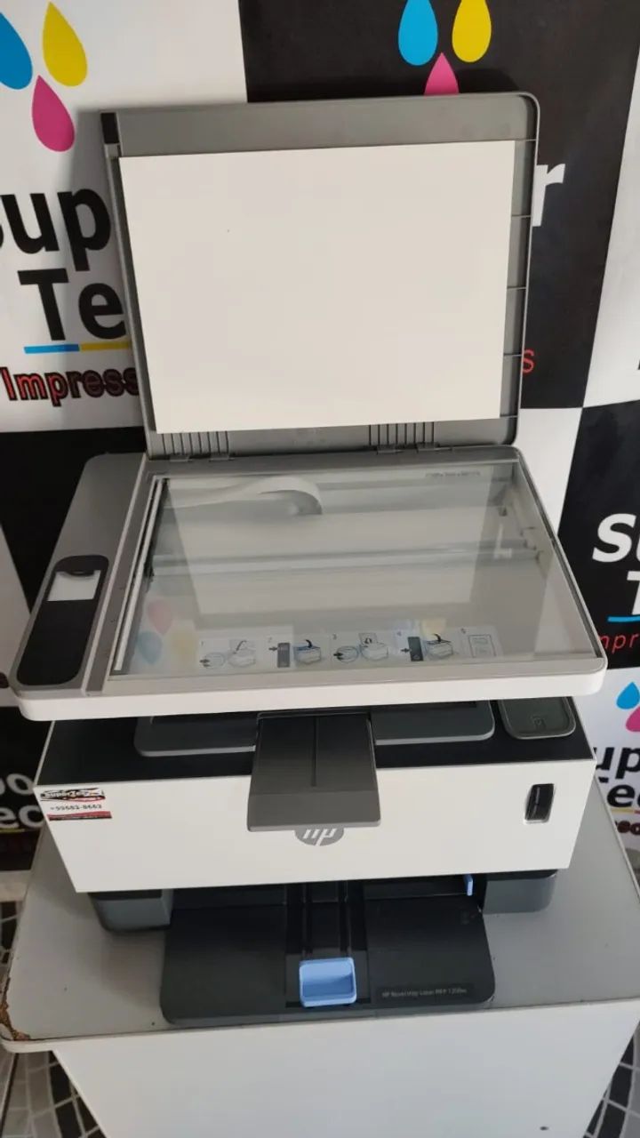 ? Impressora HP Neverstop Laser MFP 1200w - Imprime, Copia e Digitaliza - Foto 5