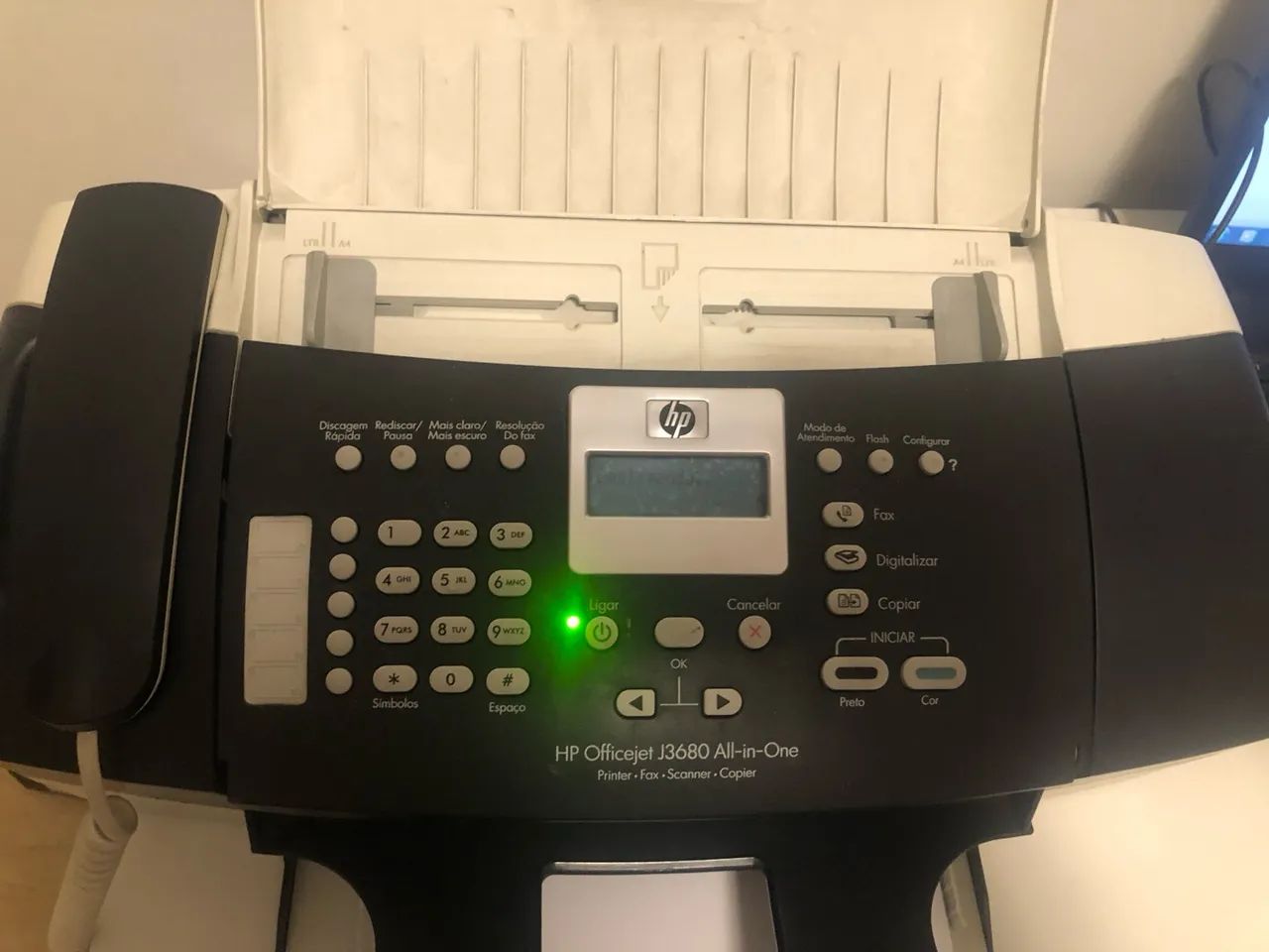 Impressora MULTIFUNCIONAL HP OFFICEJET J3680 COLOR All-in-One - Foto 3