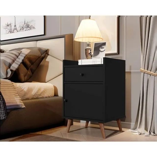 Mesa de Cabeceira Preto