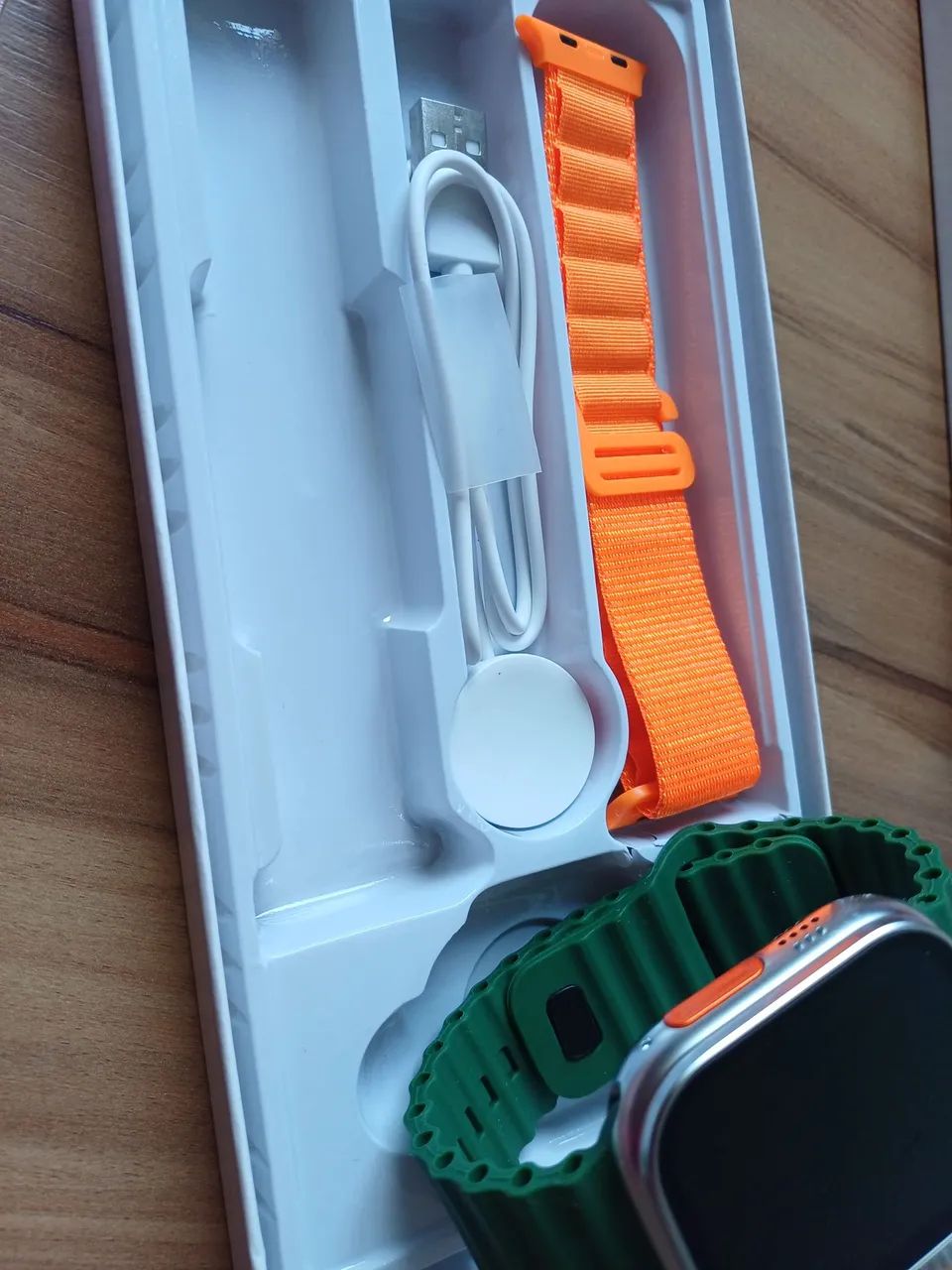 Smartwatch ultra com pulseira extra - Foto 5