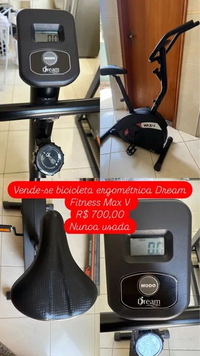 Bicicleta ergométrica Dream Fitness Max V  - Foto 4