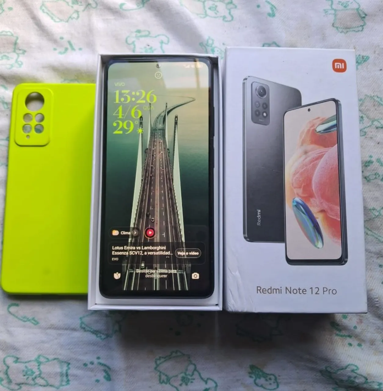 Redmi note 12pro , top pra sair logo 