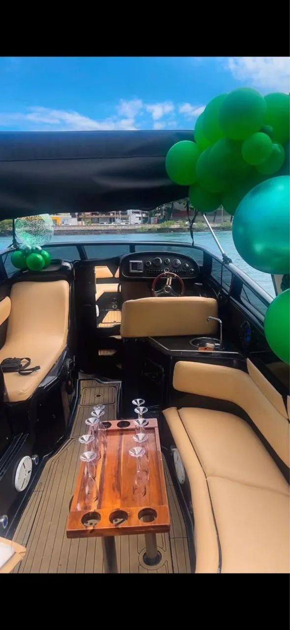 Lancha Royal Mariner 360 com motor novo ñ coral real phantom  - Foto 4