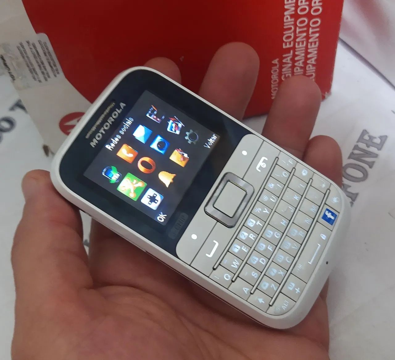 Motorola ex117 TRI-CHIP celular antigo RELIQUIA original  - Foto 4