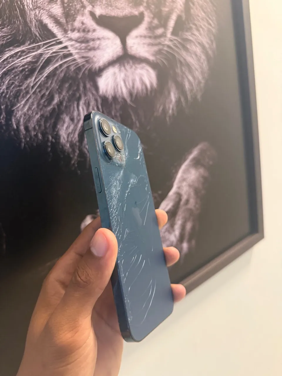 iPhone 12 pro max 128Gb, trinco na tampa
