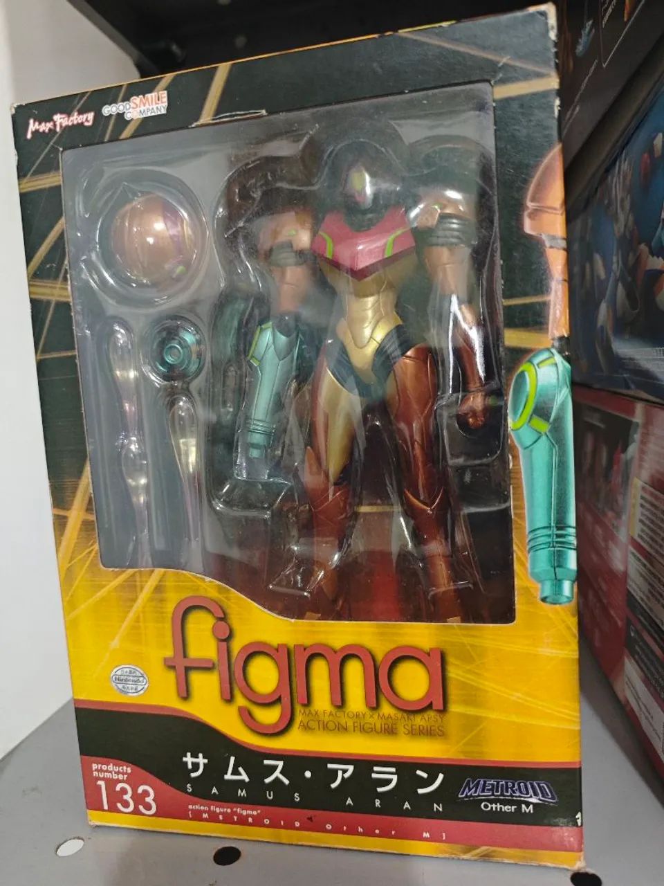Samus Aram Metroid OTHER M - FIGMA - ABERTA