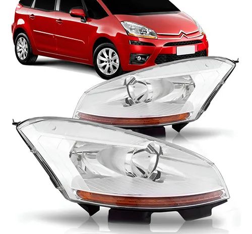 Farol Citroen C4 Grand Picasso 2008 09 10 11 2012 Ambar Direito/passageiro