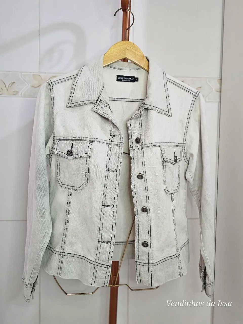 Jaqueta Jeans Feminina Luigi Bertolli