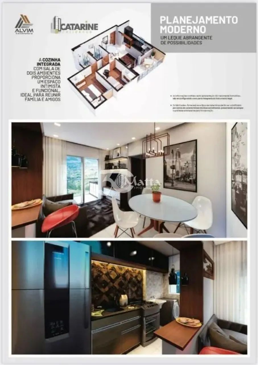 Apartamento 2 quartos - Santa Catarina - Foto 3