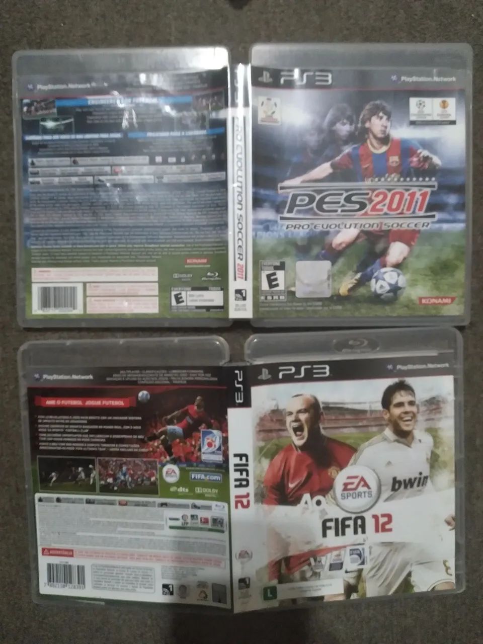 GAMES PS3 PES 2011/FIFA12 