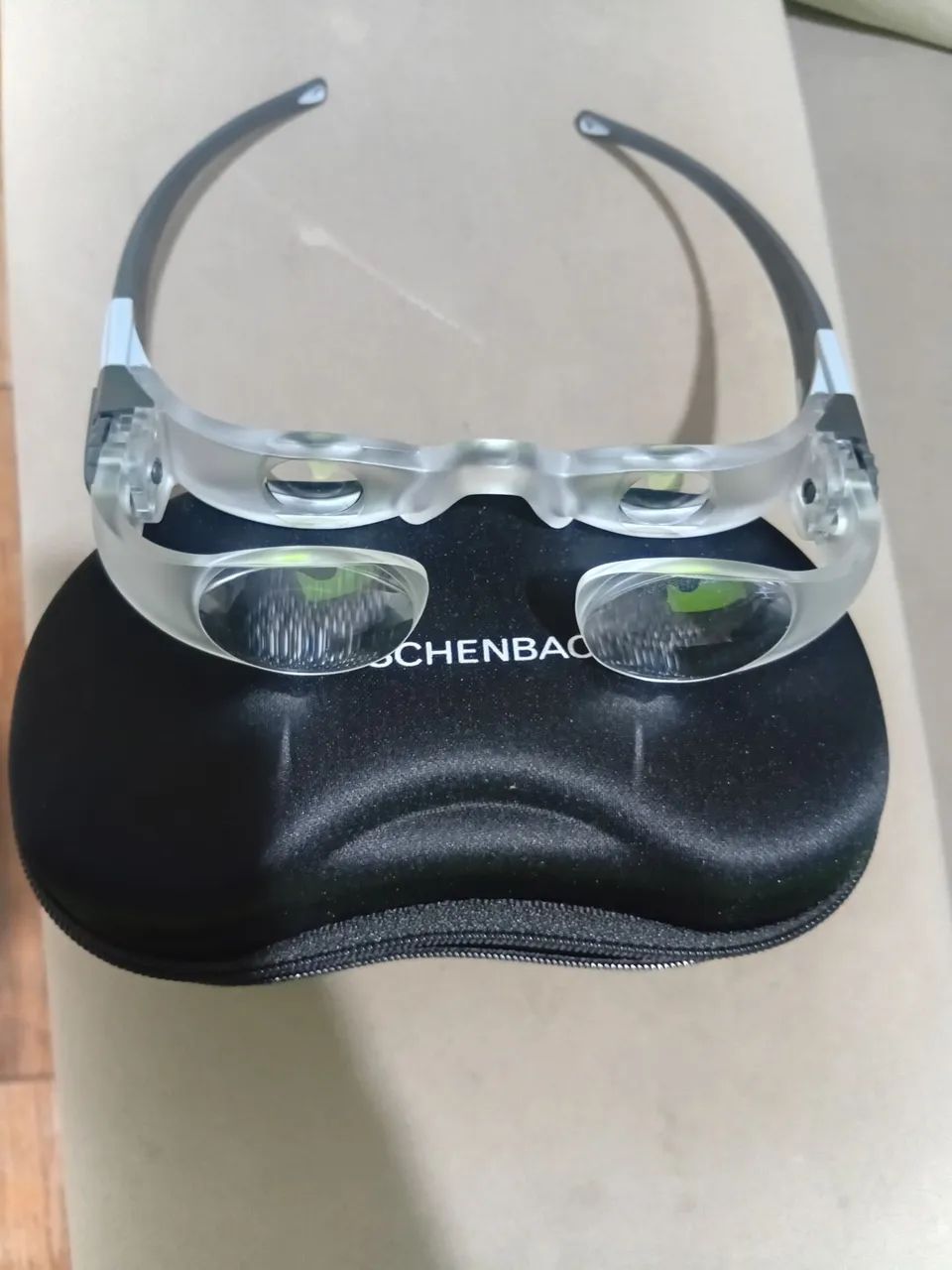 Óculos Lupa Eschenbach MaxTV Original Com Estojo - Foto 2