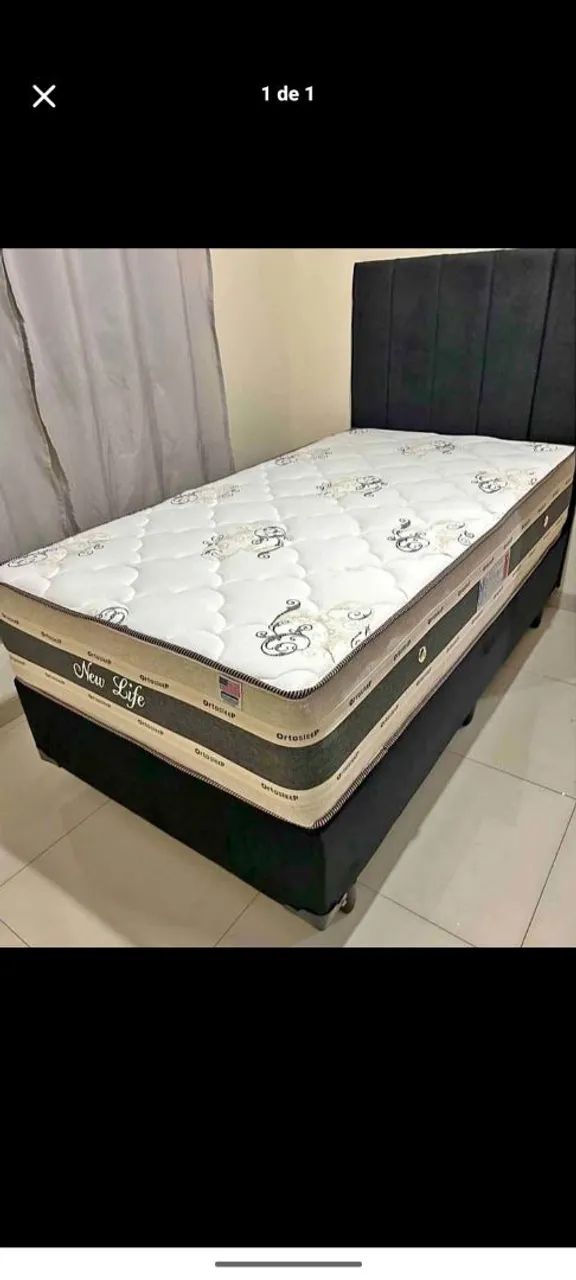 Cama box de solteirão 
