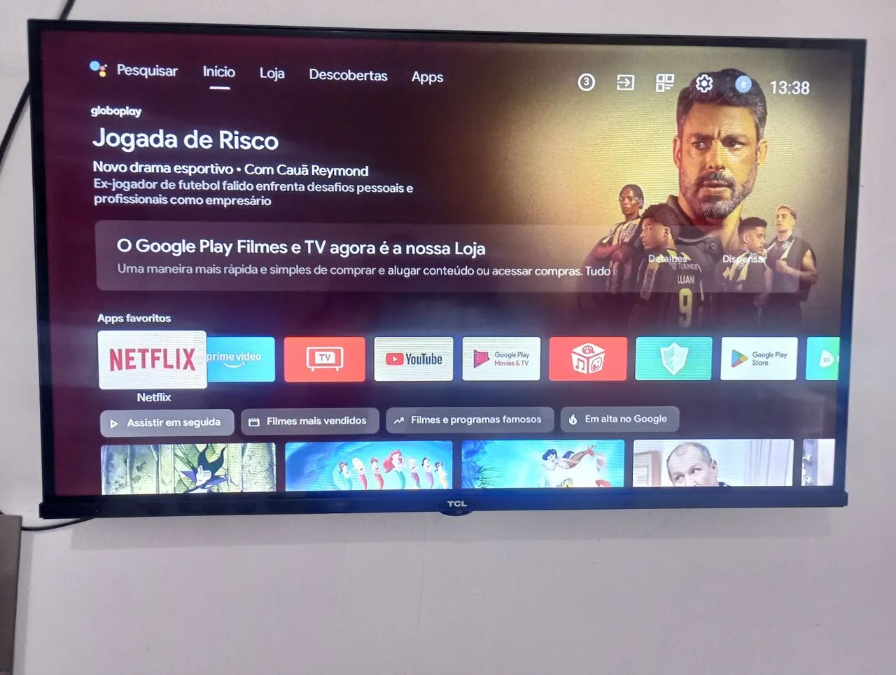 Smart Tv TCL 32 Polegadas Android TV Wi-fi Netflix you tube - Foto 4