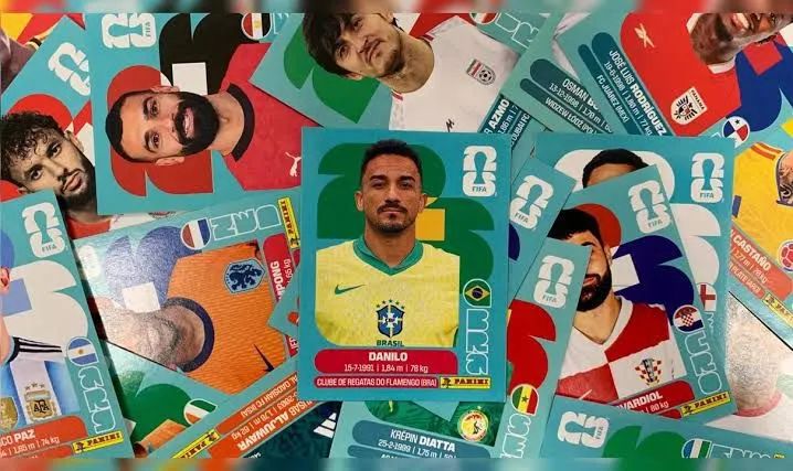 Lote de figurinhas copa 2026