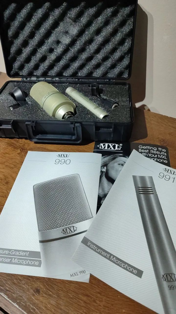 MXL 990/991 Recording Package - Kit de Microfones Condensadores