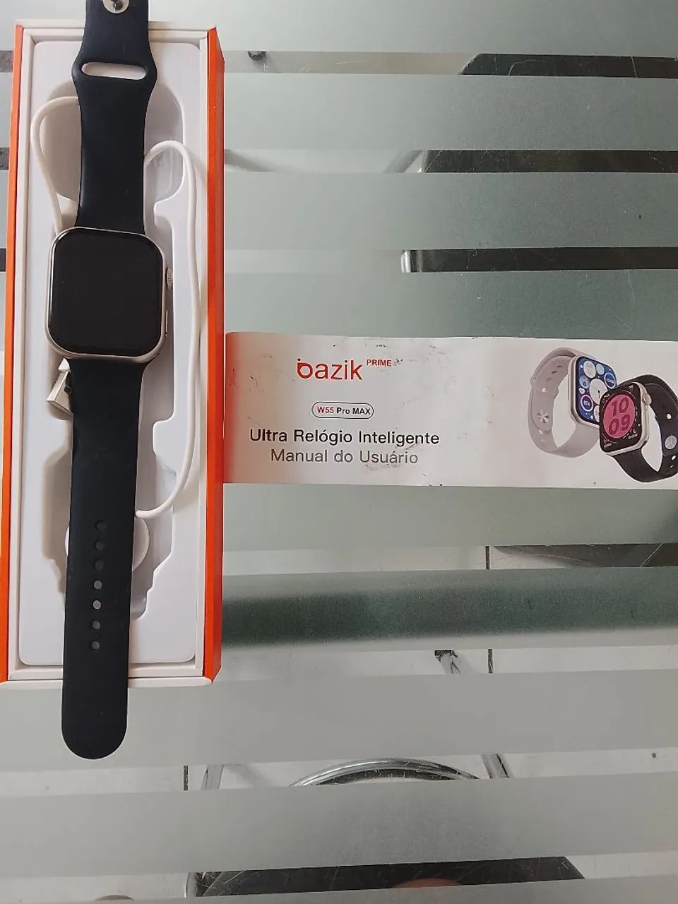 Relógio, inteligente, bazik novo