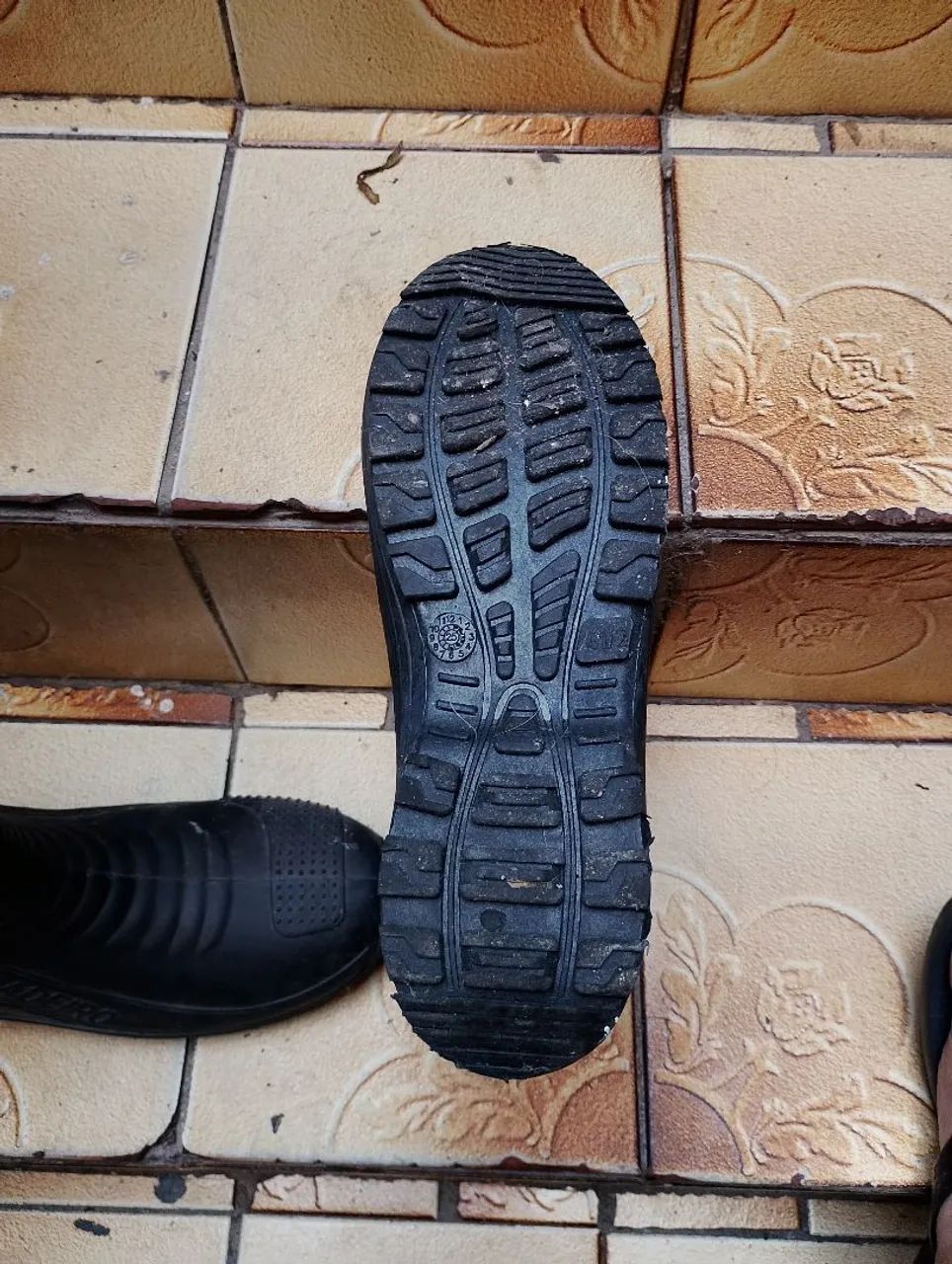 Bota motoqueiro chuva