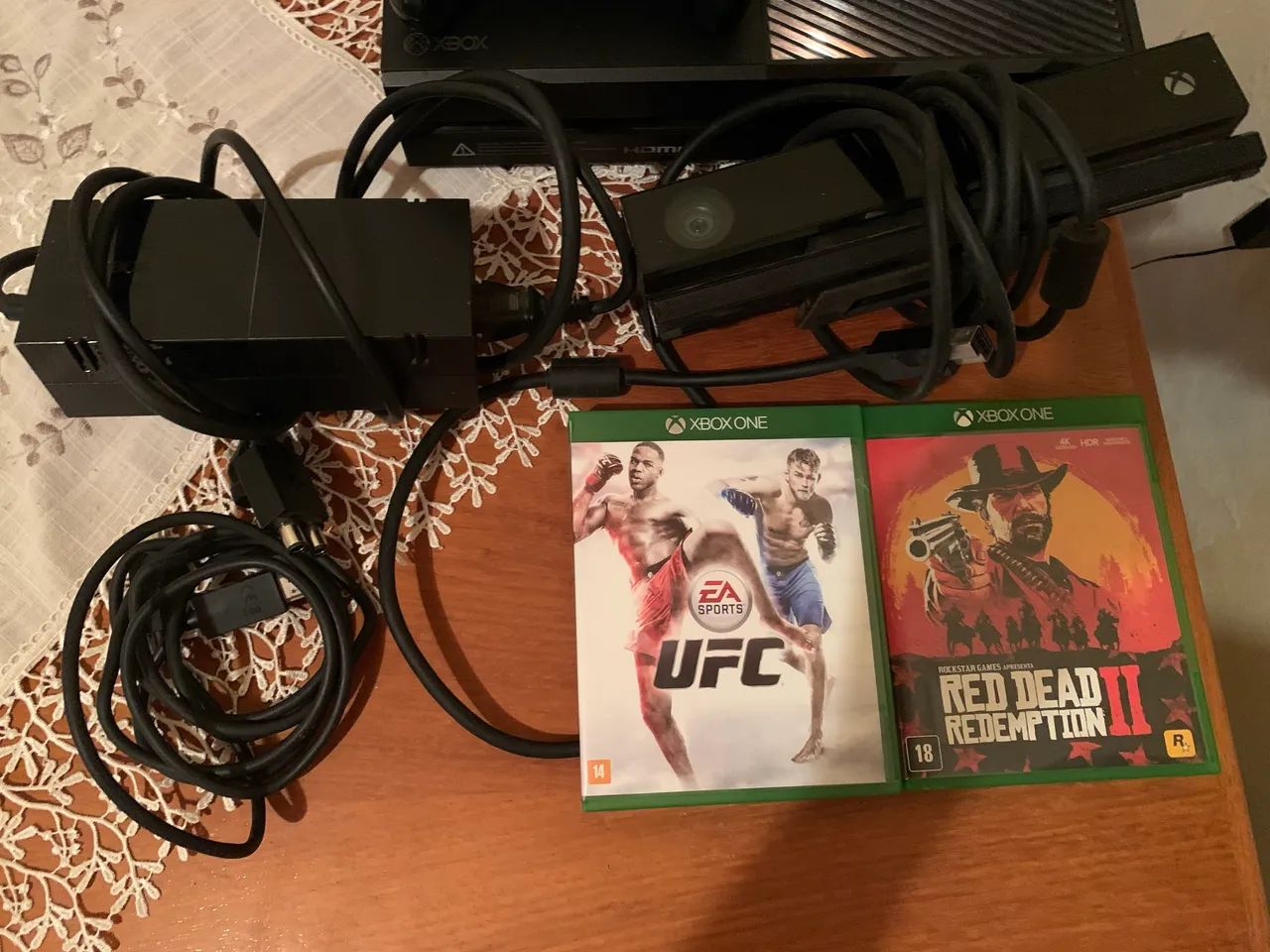 Xbox one, com jogos e controles  - Foto 5