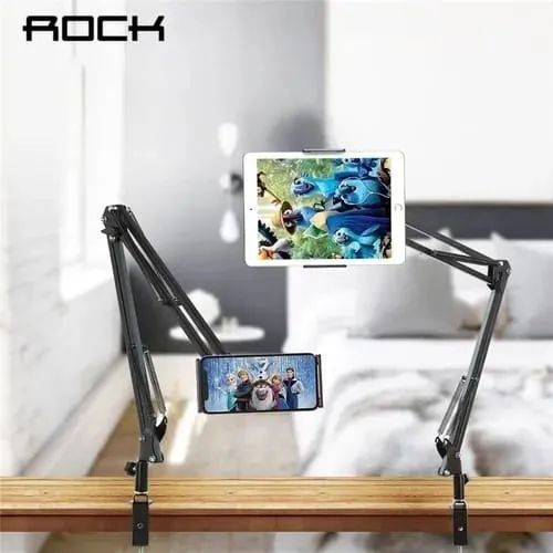 Braço Suporte Articulado Flexível de Mesa Celular Smartphone Multifun. *ENTREGA GRÁTIS* - Foto 5