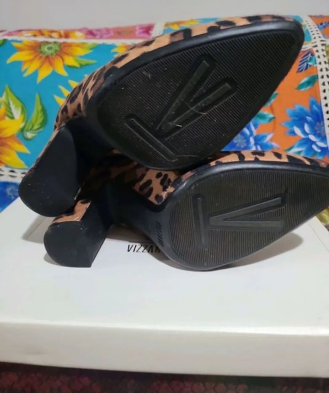 Bota Vizzano Animal Print - Foto 4