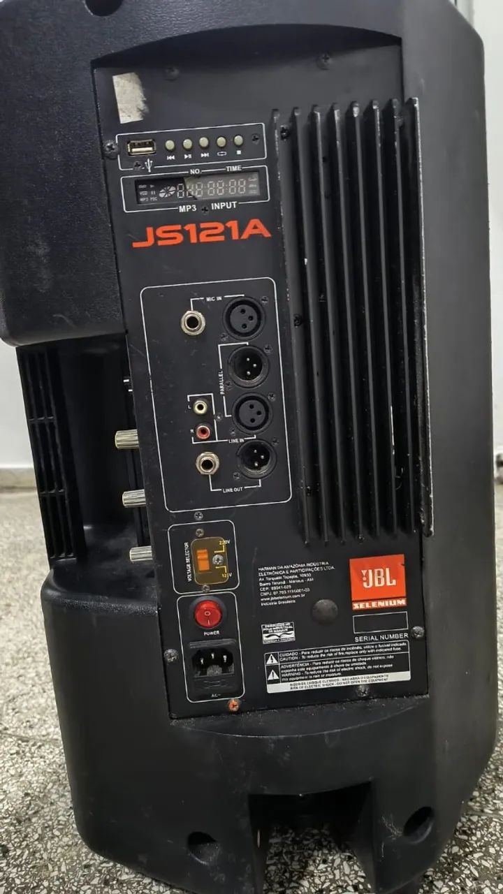 Caixa de Som Ativa JBL JS121A - Foto 3