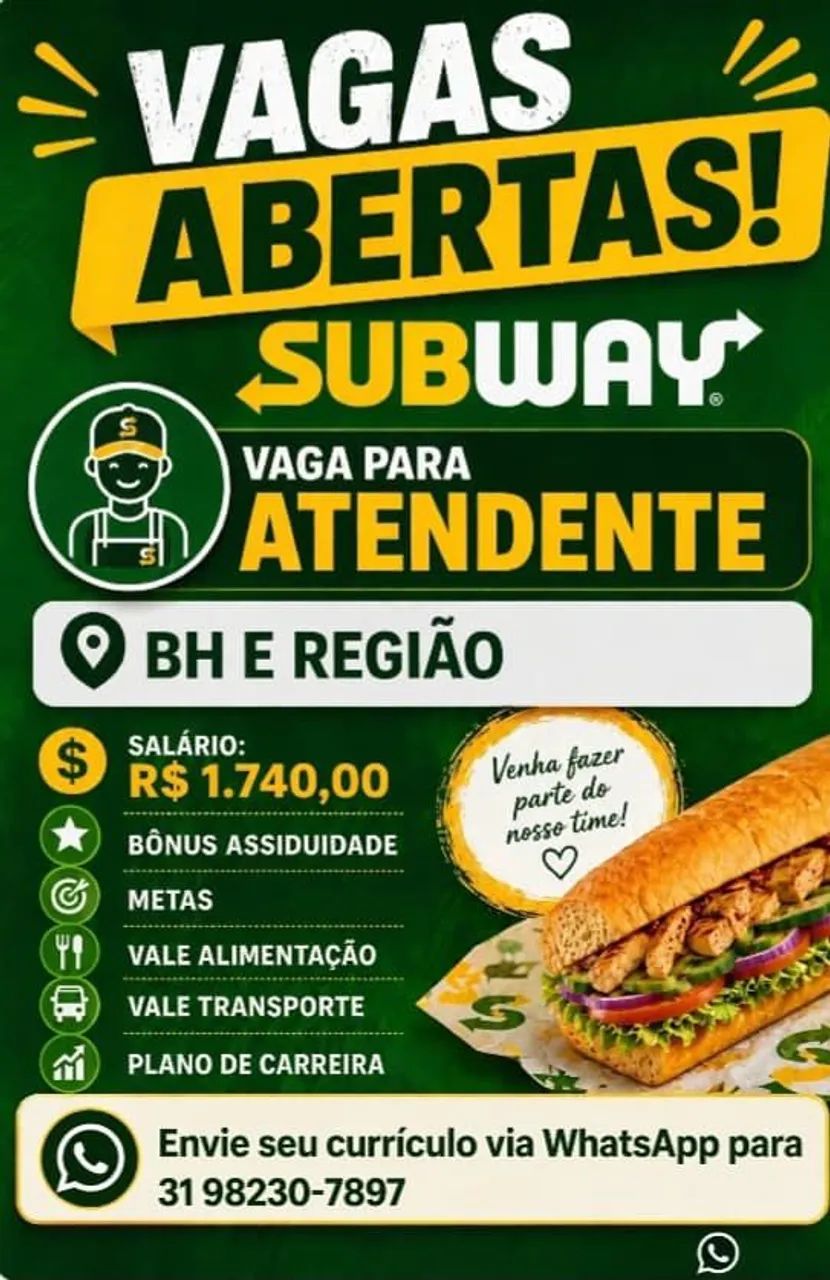 Com ou sem experiência 