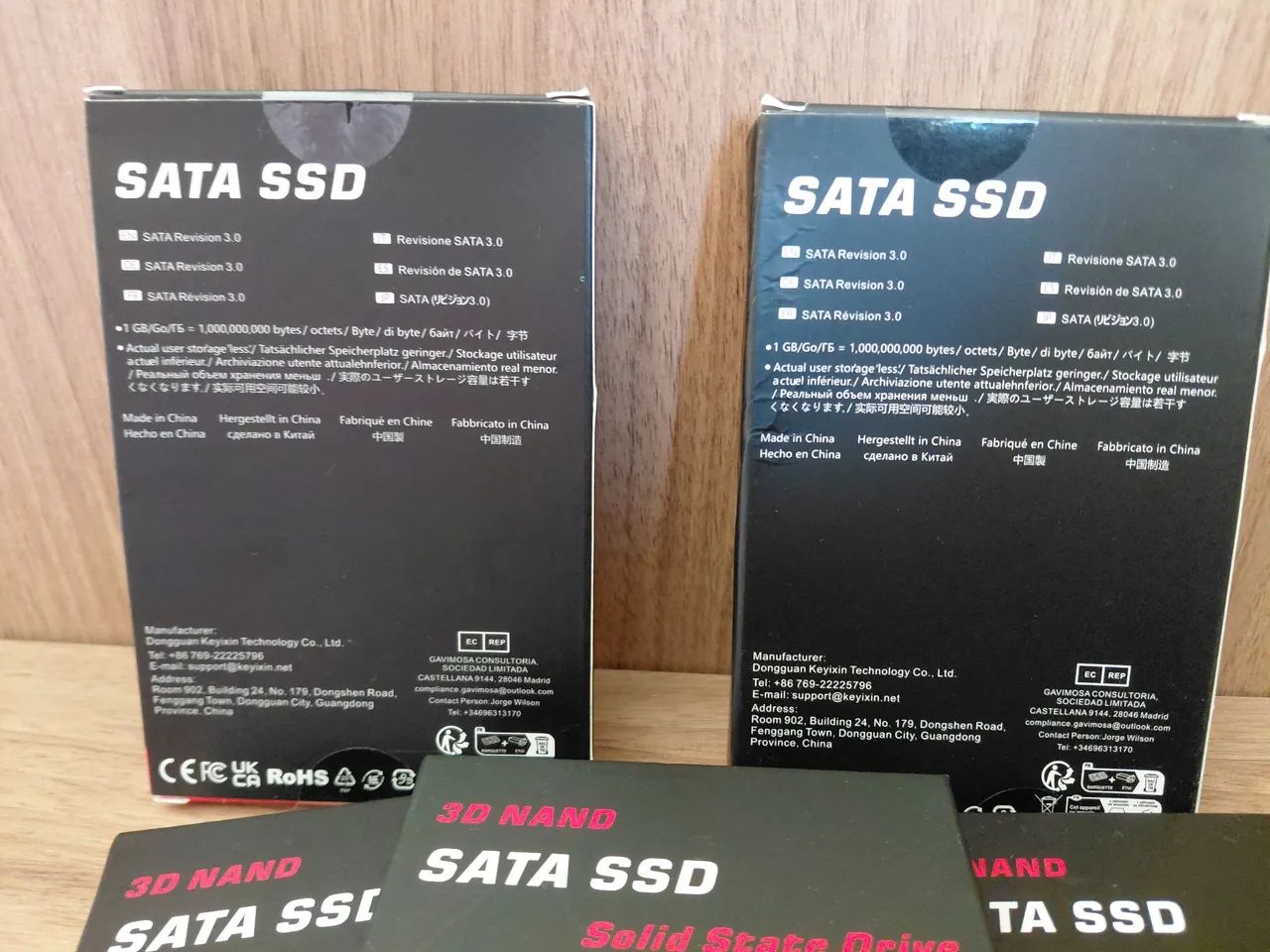 Kit 5 SSD Sata 3 256gb - Novo - Foto 3