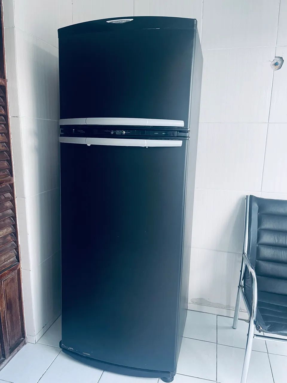 Geladeira Brastemp preta - Foto 3