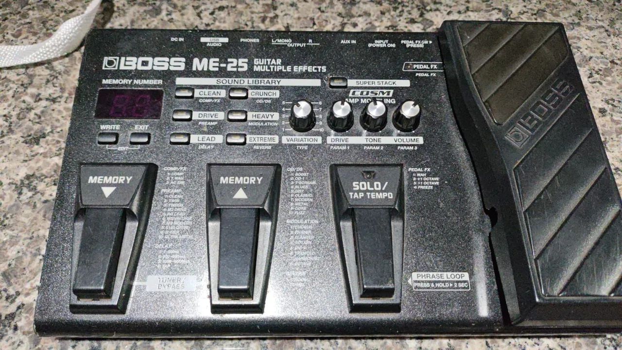 Boss me25 vendo ou troco 