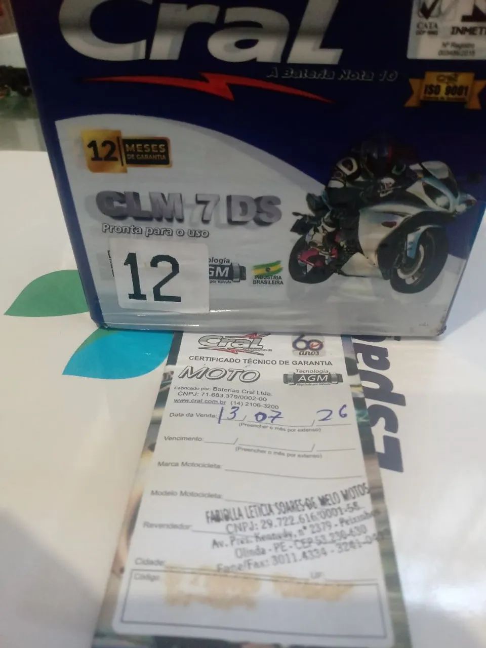 Bateria Cral - Foto 5