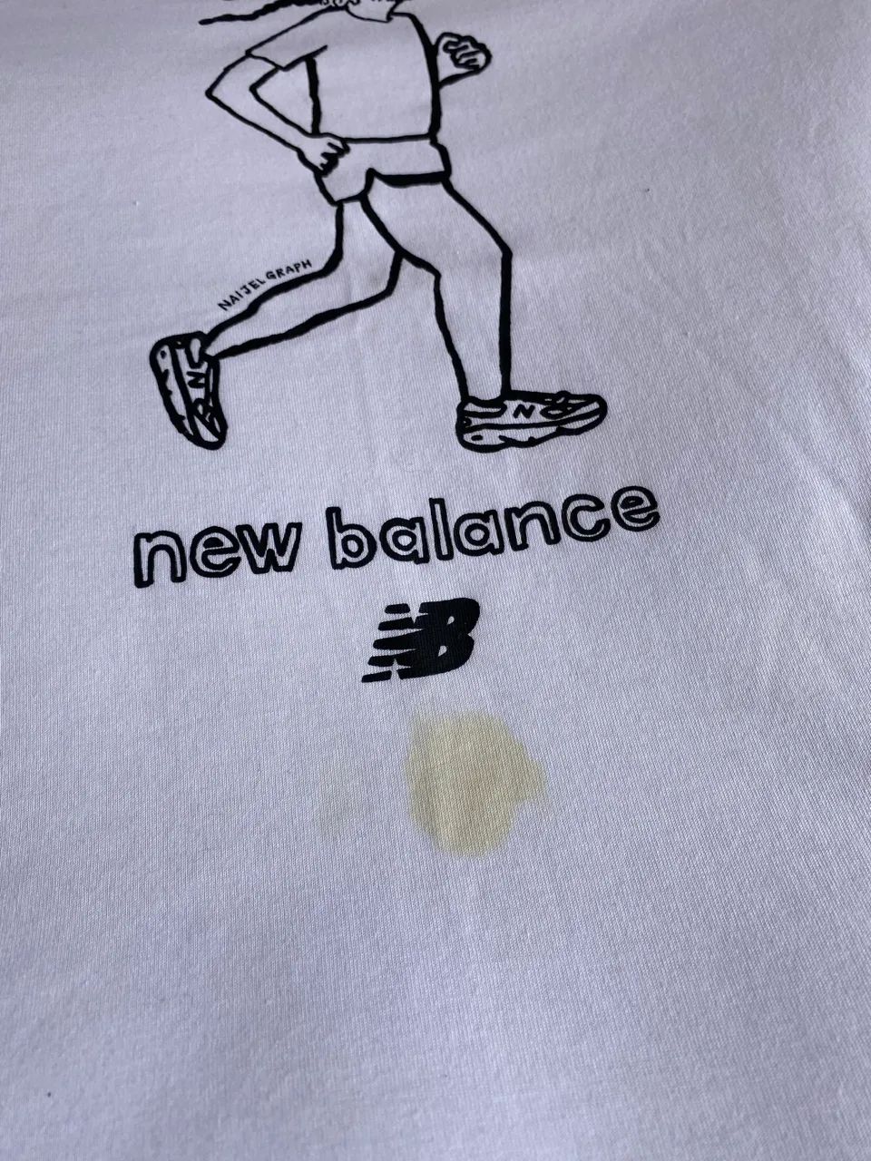 Camiseta New Balance Branca  - Foto 3