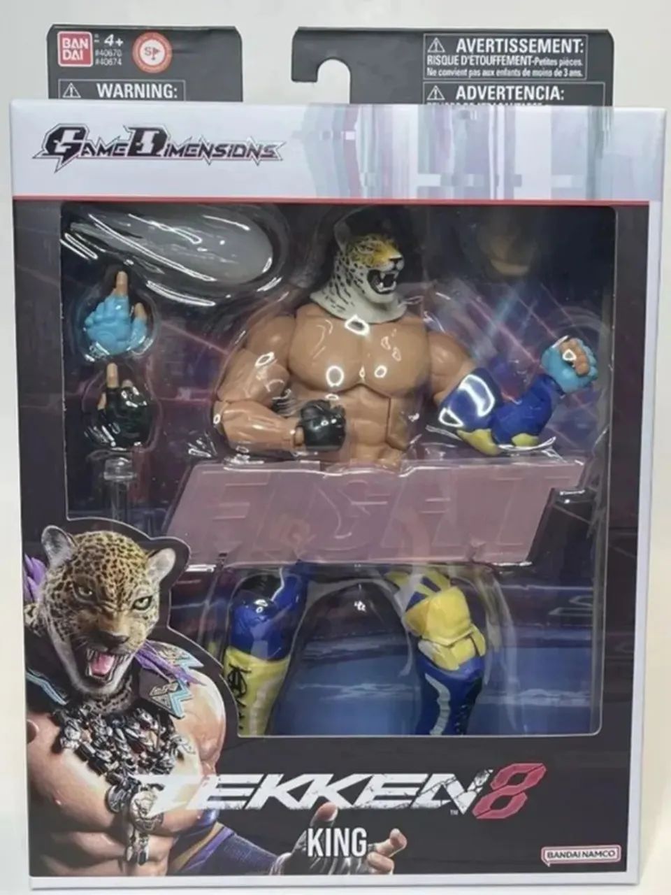 KING - BANDAI GAME DIMENSIONS TEKKEN 8