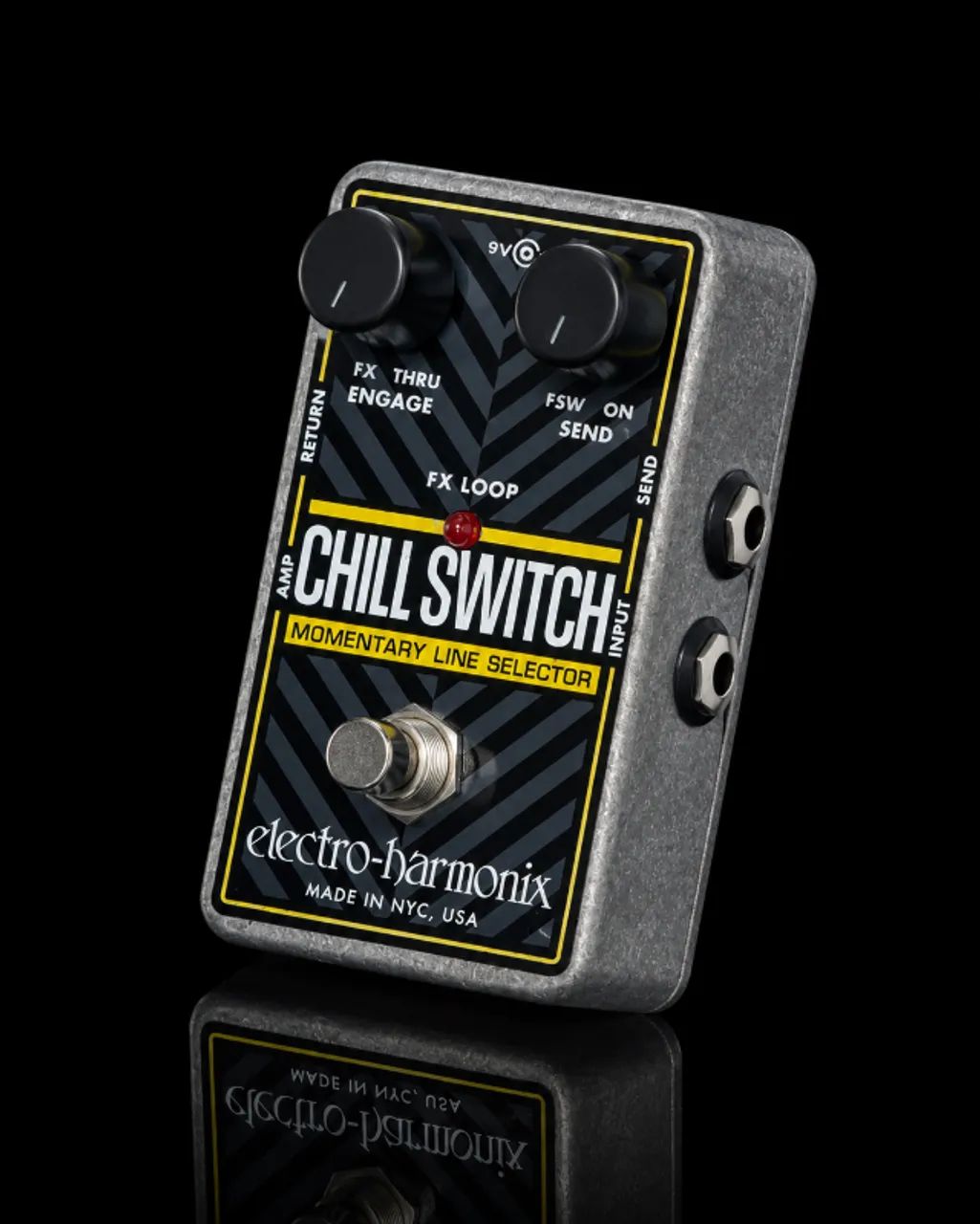 Pedal Electro-Harmonix Chill Switch Momentary Line Selector - SOMENTE VENDA - Foto 3