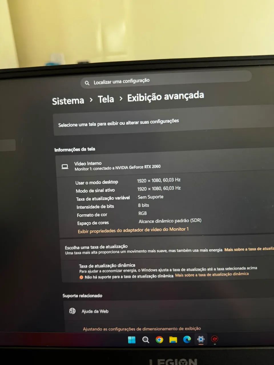Notebook Lenovo Legion Y540  - Foto 3
