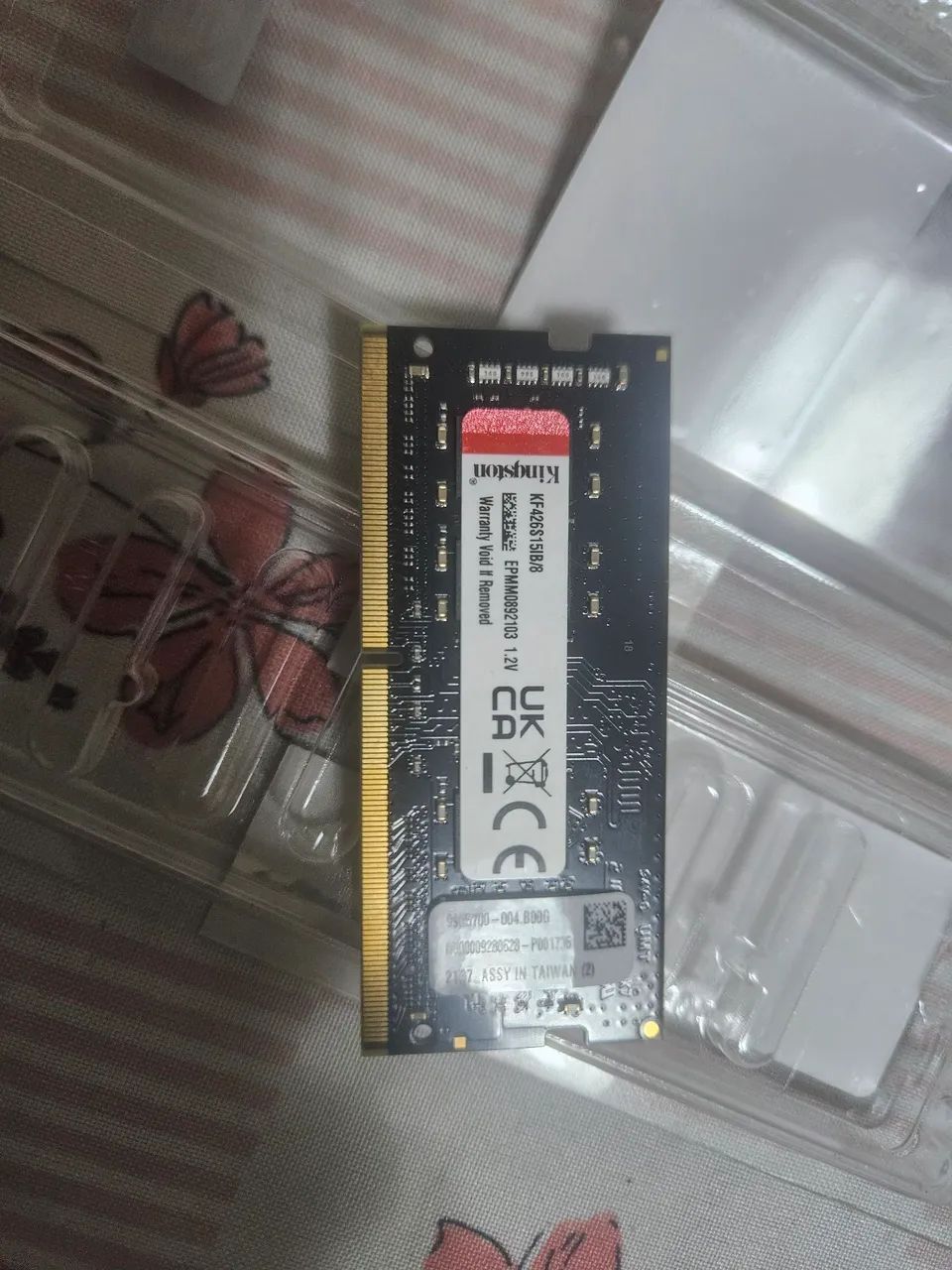 Memória RAM 8GB DDR4 SODIMM 2666MHz Kingston Fury - Foto 4