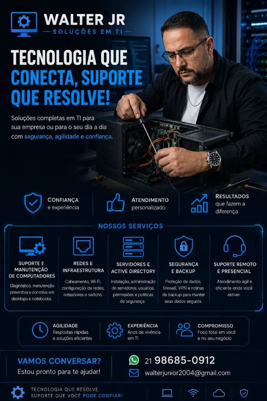 Serviços de Suporte TI