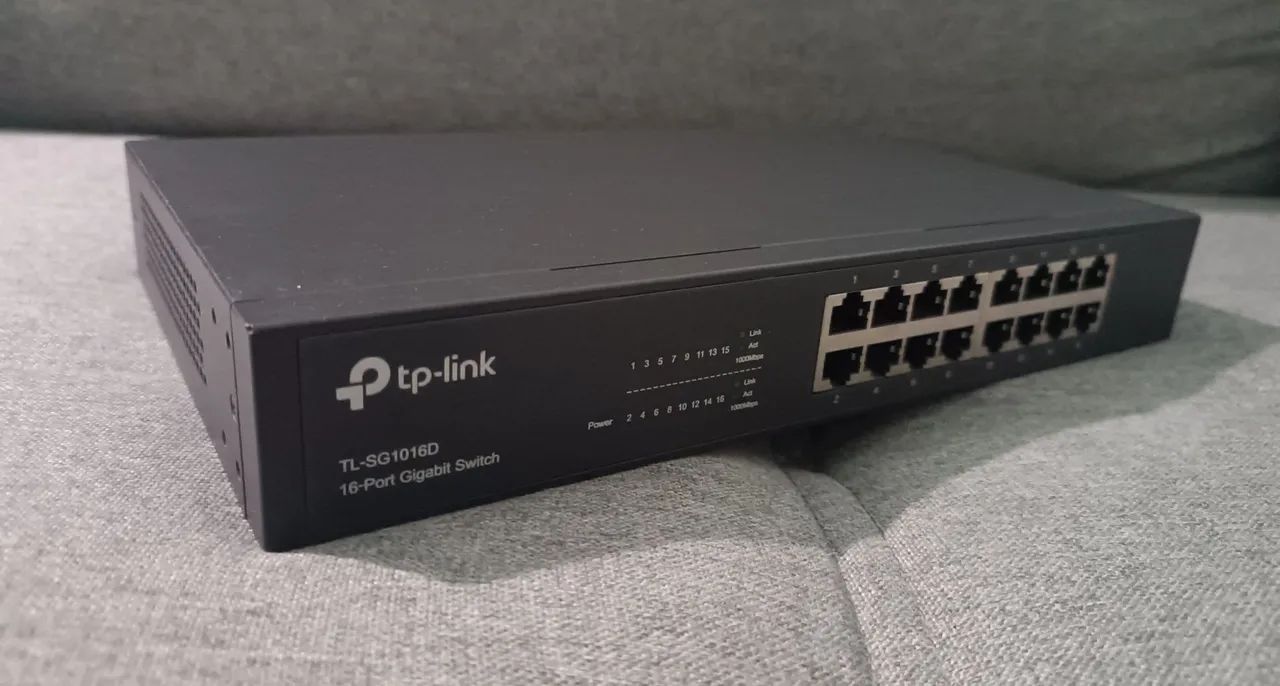 Switch Tp-link 16 portas Gigabit  - Foto 2