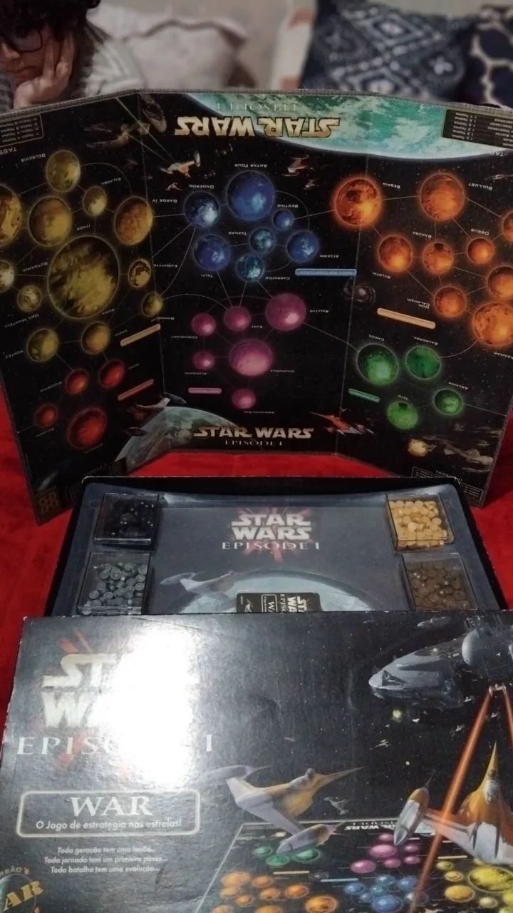 Jogo de tabuleiro star wars episódio 1