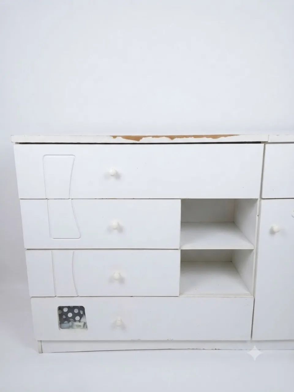 Cômoda de madeira MDF pesada - Foto 2