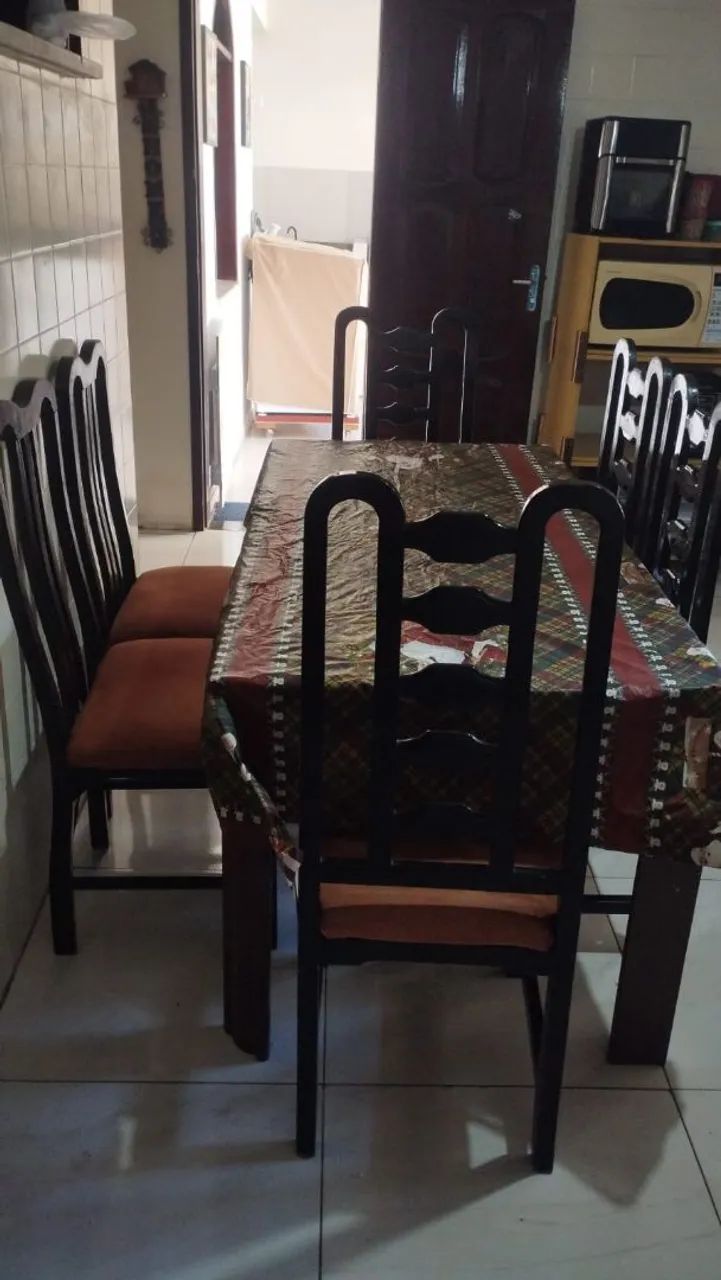 Mesa de jantar com 6 cadeiras - Foto 4