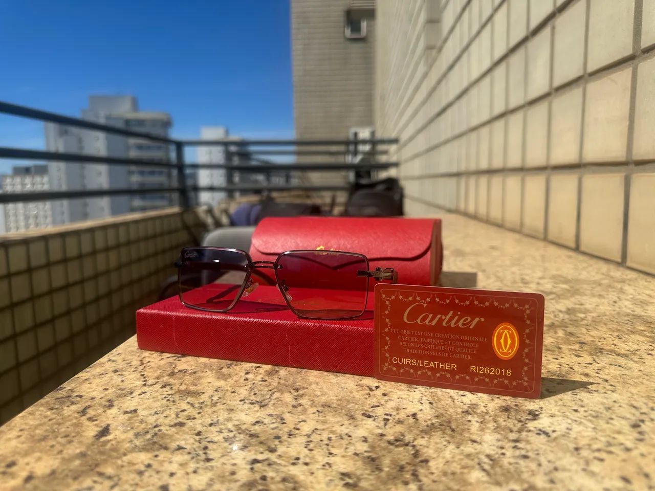 Lindo Óculos Cartier