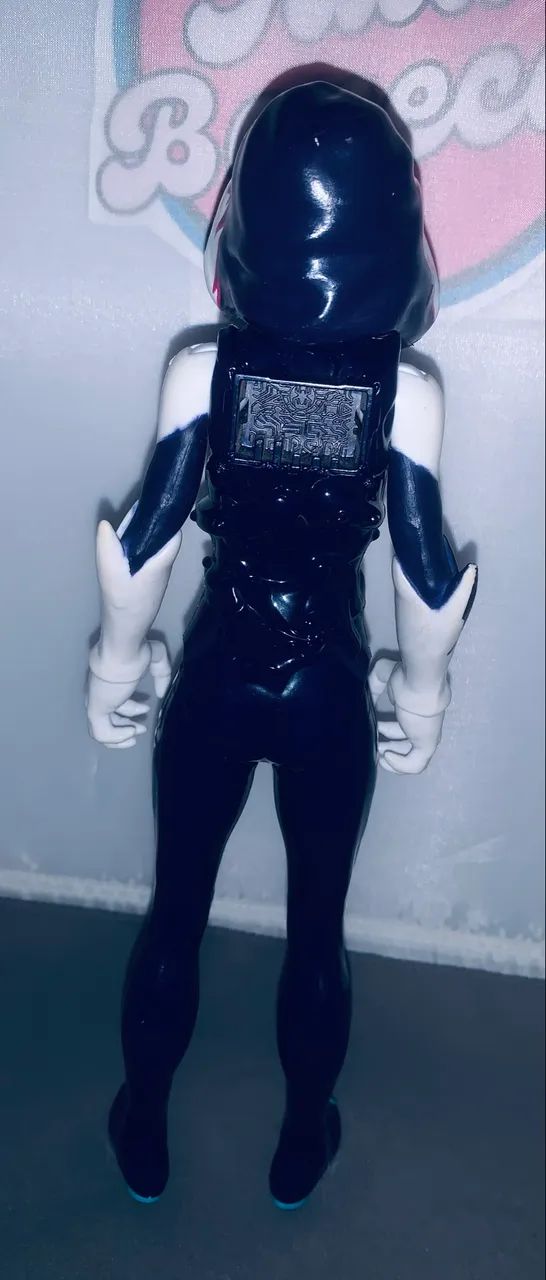  boneco Hasbro Marvel Titan Hero Series Ghost-Spider Maximum Venom de 30 cm usado - Foto 2