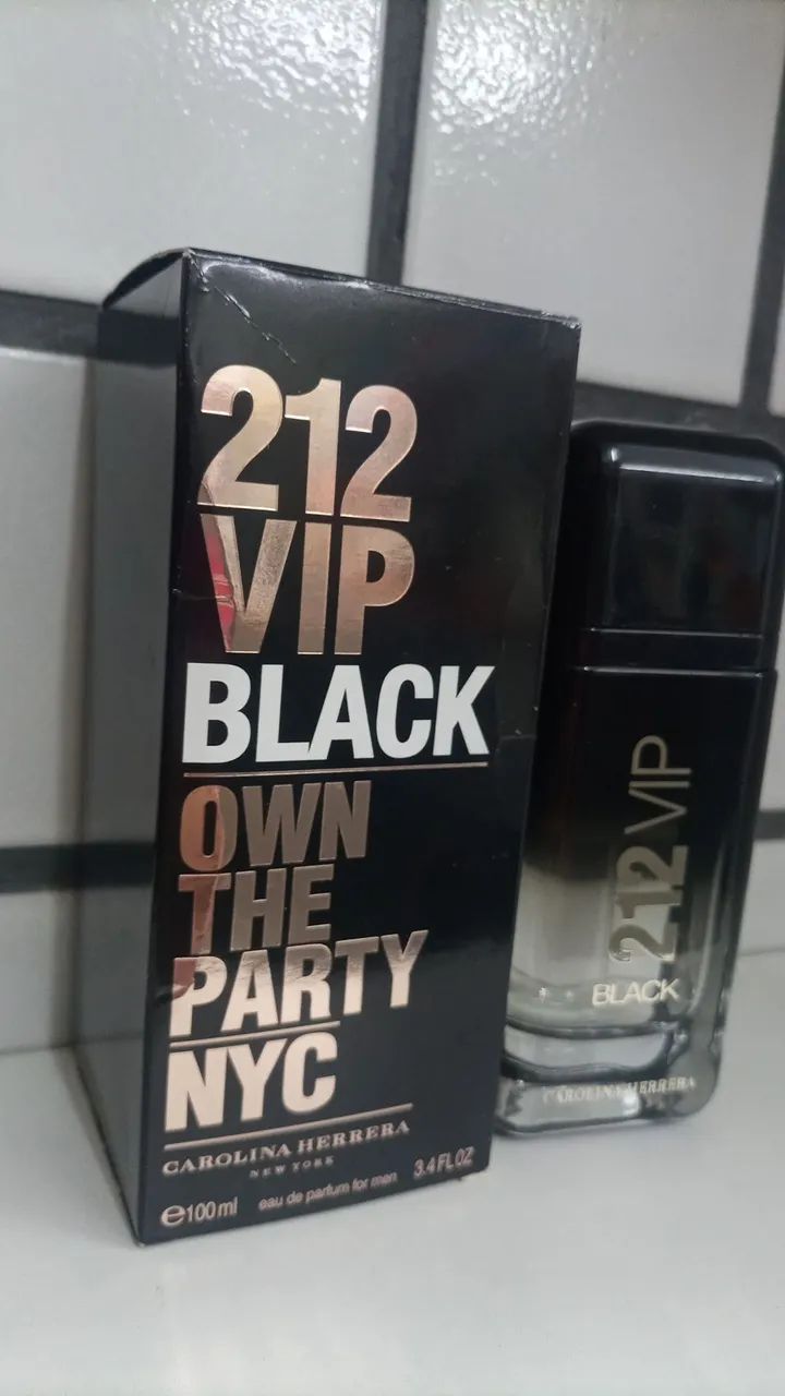 PERFUME IMPORTADO 212 BLACK 100 ML, ÓTIMA FRAGRÂNCIA  - Foto 2