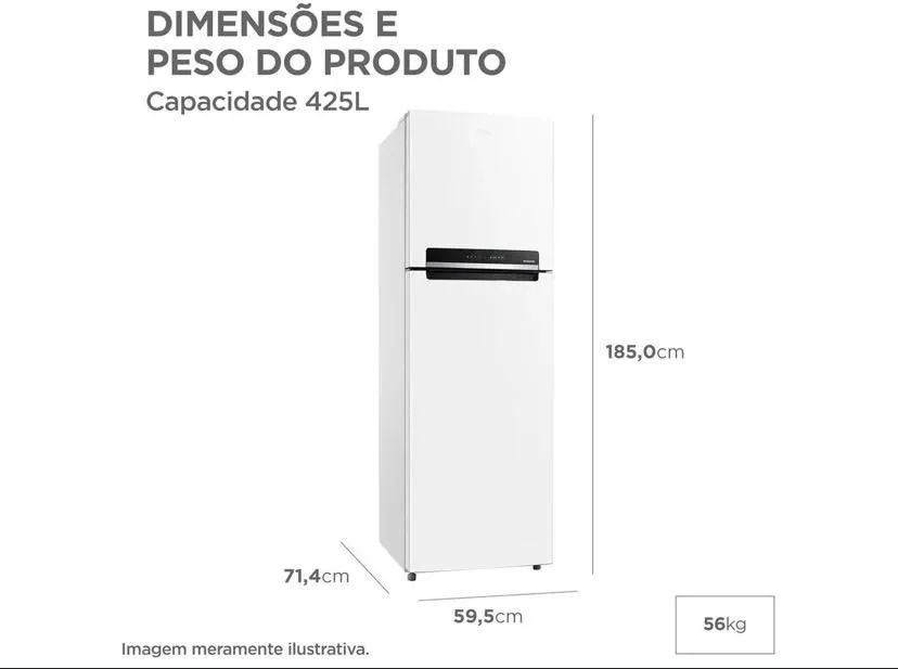 Refrigerador duplex 425L  - Foto 2