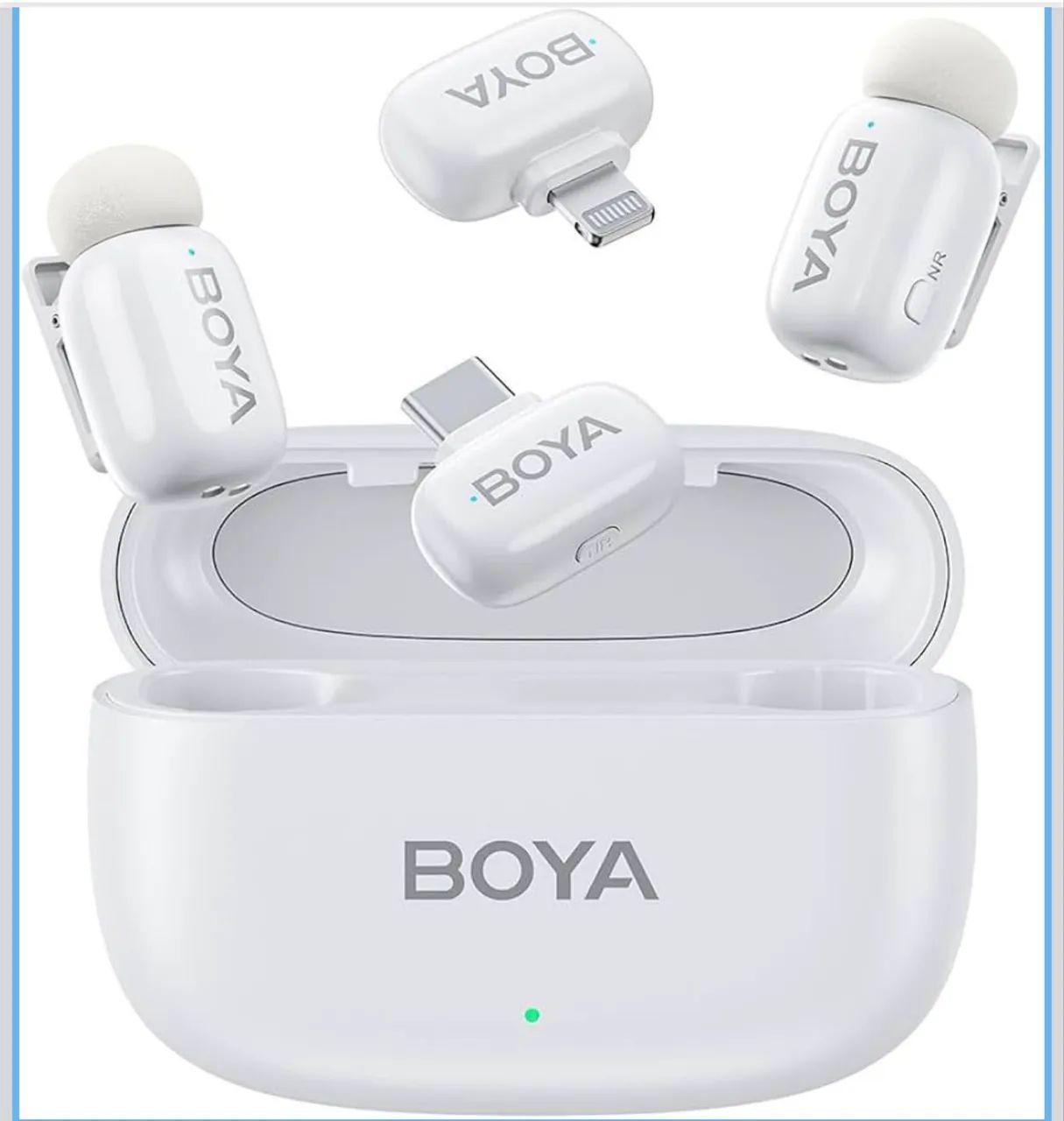 MICROFONE DE LAPELA BOYA MINI-13 SEM FIO - ANDROID/iOS - Foto 3