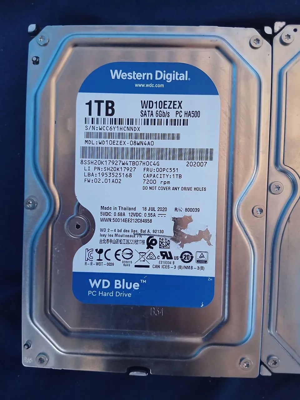 Kit com 4 HDs para computador (Leia a descrição) - Armazenamento