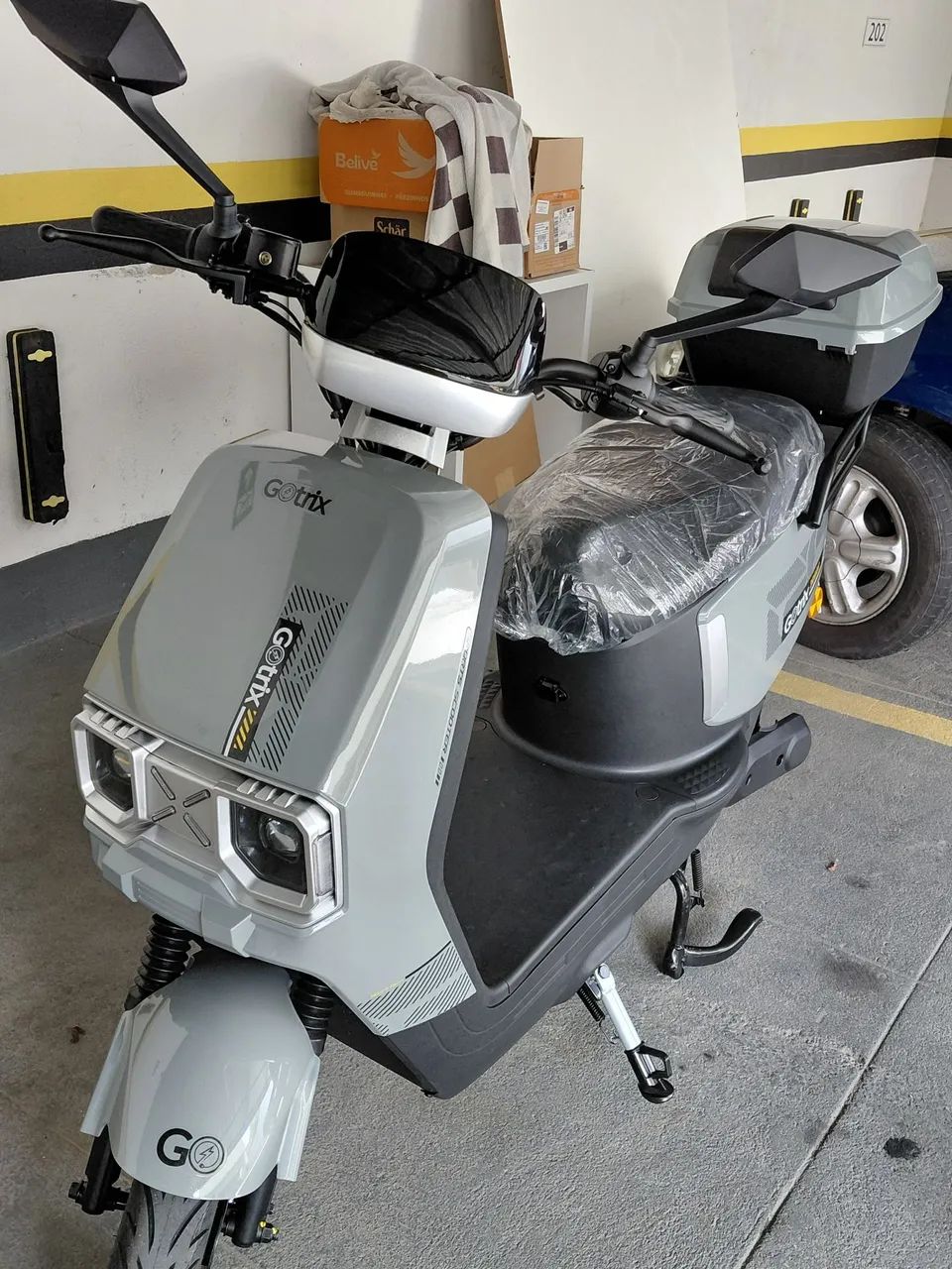 Scooter  elétrica  nova - Foto 4